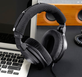 G GVOEARS in a gaming setup showing comfortable, long-session use and improved listening focus