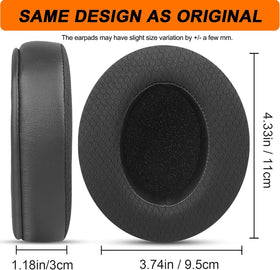 G GVOEARS breathable mesh interior view reducing heat and keeping ears comfortable