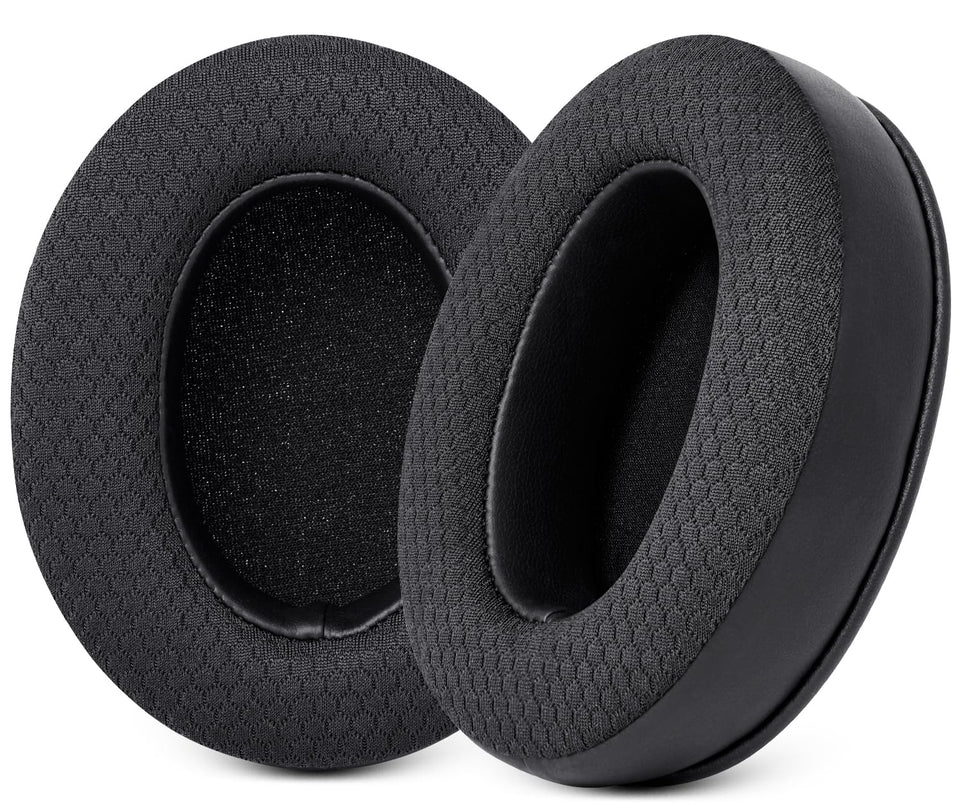 G GVOEARS front view showing replacement earpads, clear fit for HD280