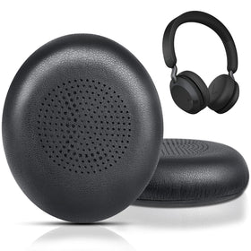 G GVOEARS front view showing ear pads packaging and compatibility benefits