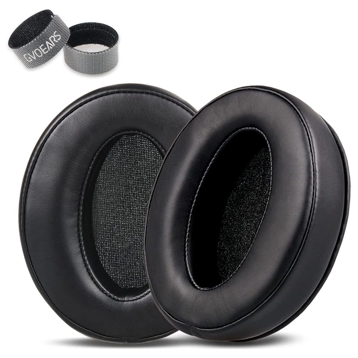 G GVOEARS front view of replacement ear pads showing fit and finish for easy upgrade