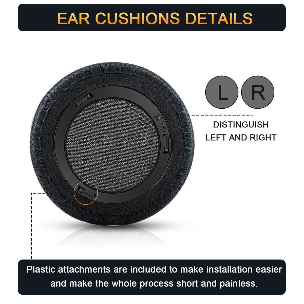 G GVOEARS designed for Virtuoso SE XT, cushion refreshes headset fit and comfort.