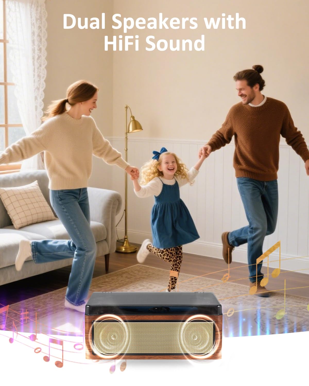 G Keni dual speaker drivers revealed for balanced stereo sound and clearer vocals