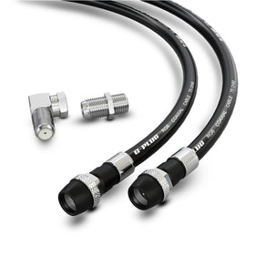 G-PLUG RG6 6ft triple-shielded coaxial cable supports clear HDTV and reliable connections.
