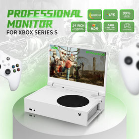 G-Story 14-inch portable monitor side ports showing dual HDMI for versatile connections.