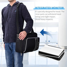 G-STORY 14in portable monitor built in speakers provide convenient audio