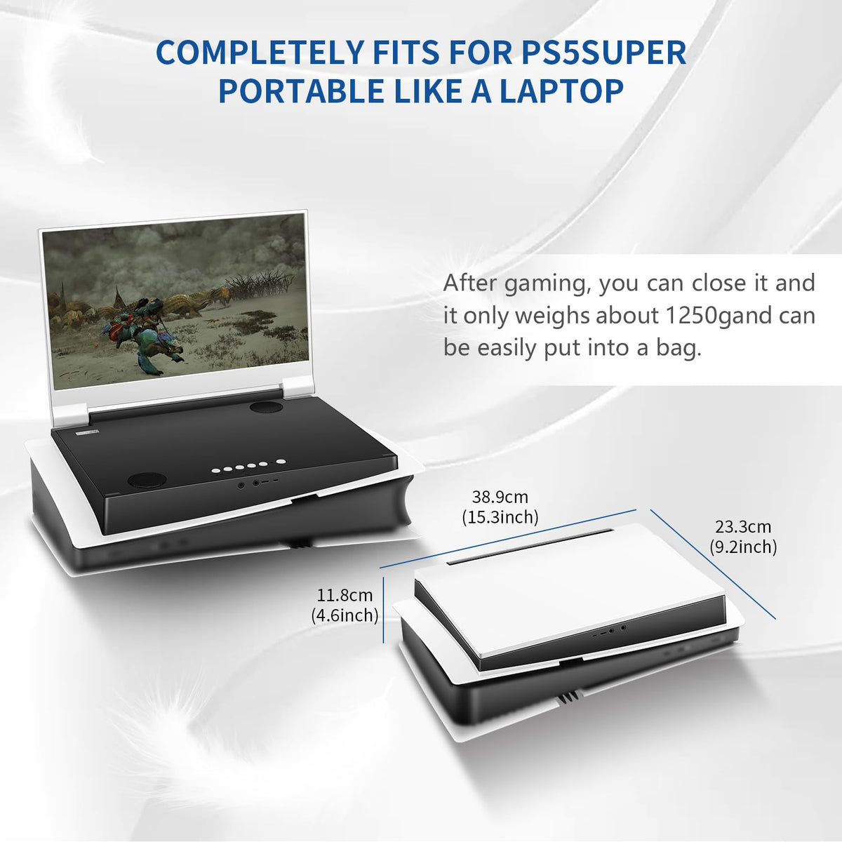 G-STORY built-in speakers provide clear sound during gaming.