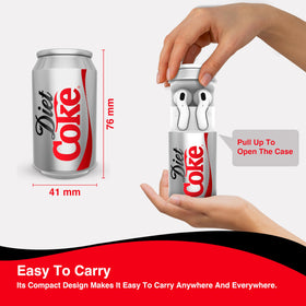 Gabba Goods Diet Coke Earbuds Bluetooth setup showcases quick pairing with devices