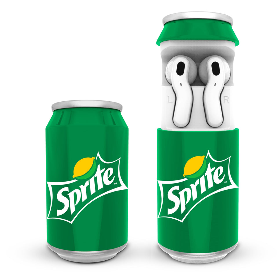 Gabba Goods Sprite Can Earbuds with charging case offer on-the-go charging and storage.