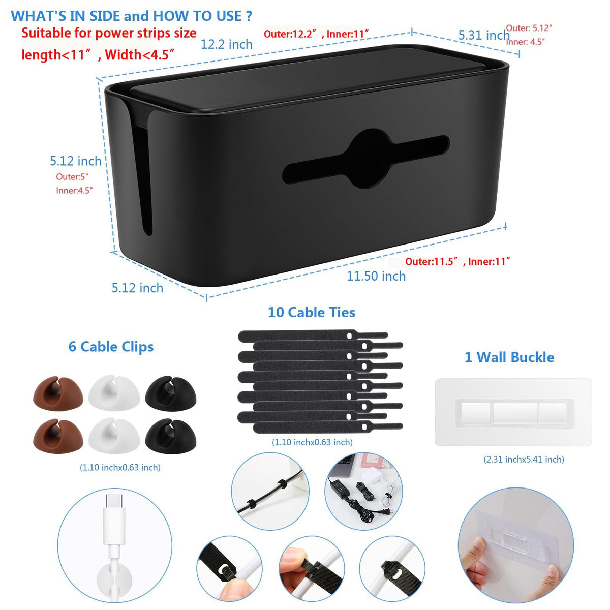 Gabfu ventilated design prevents overheating with five-sided airflow
