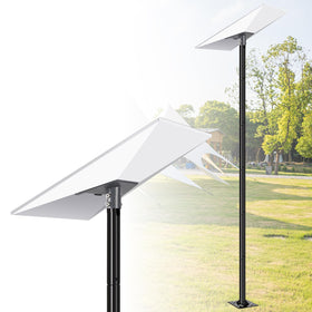 GADFISH 10FT Gen 3 Starlink pole mount with ground anchor for stable outdoor installation.