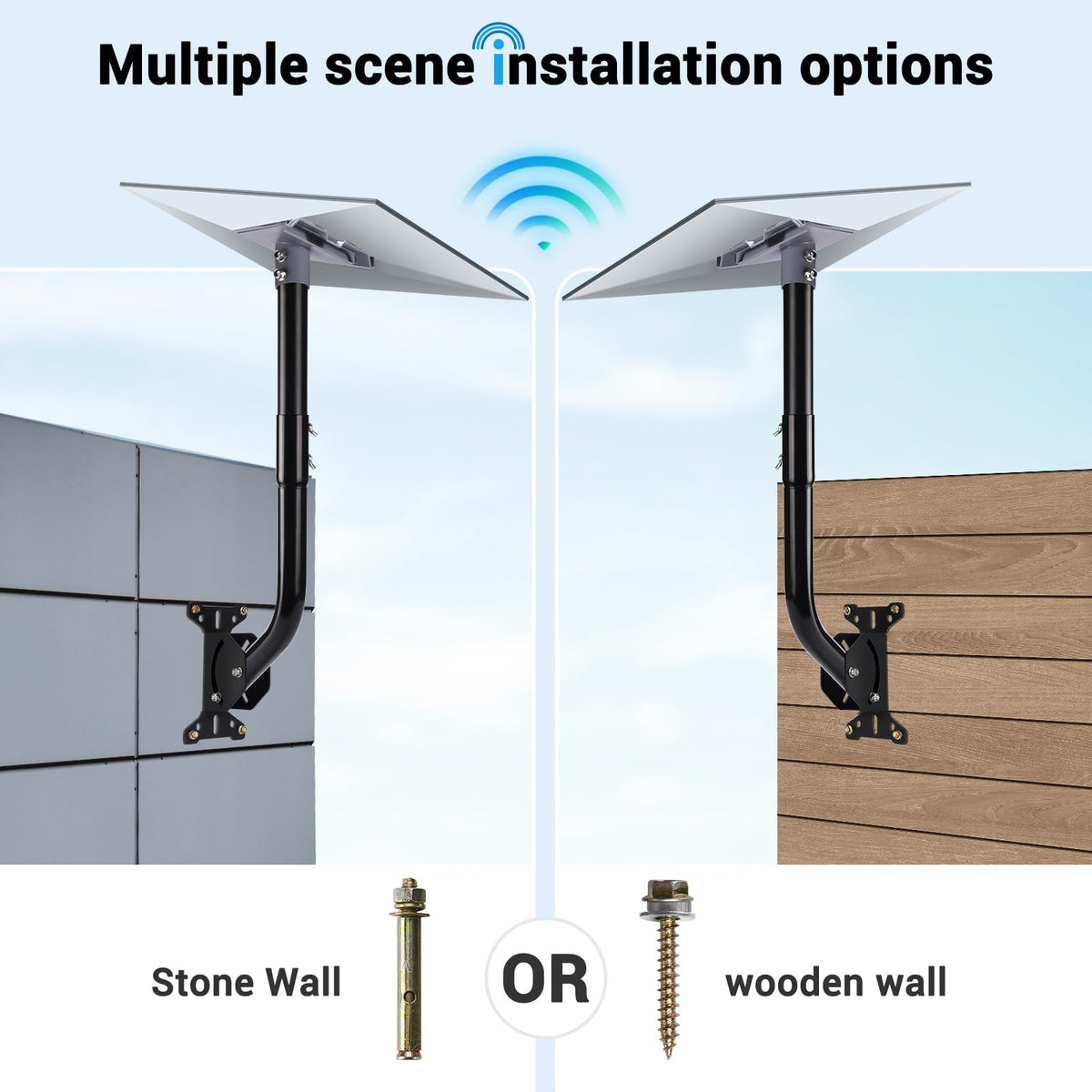 GADFISH layout of included screws and hardware simplifying fast, complete installation