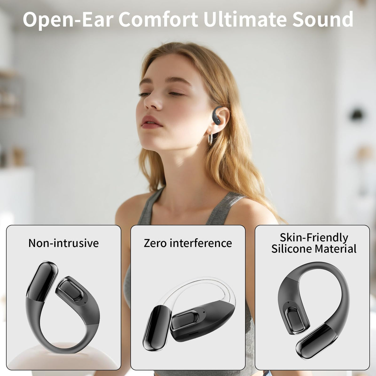 GAGAAL J20 Bluetooth 5.4 offers fast pairing and stable connection.