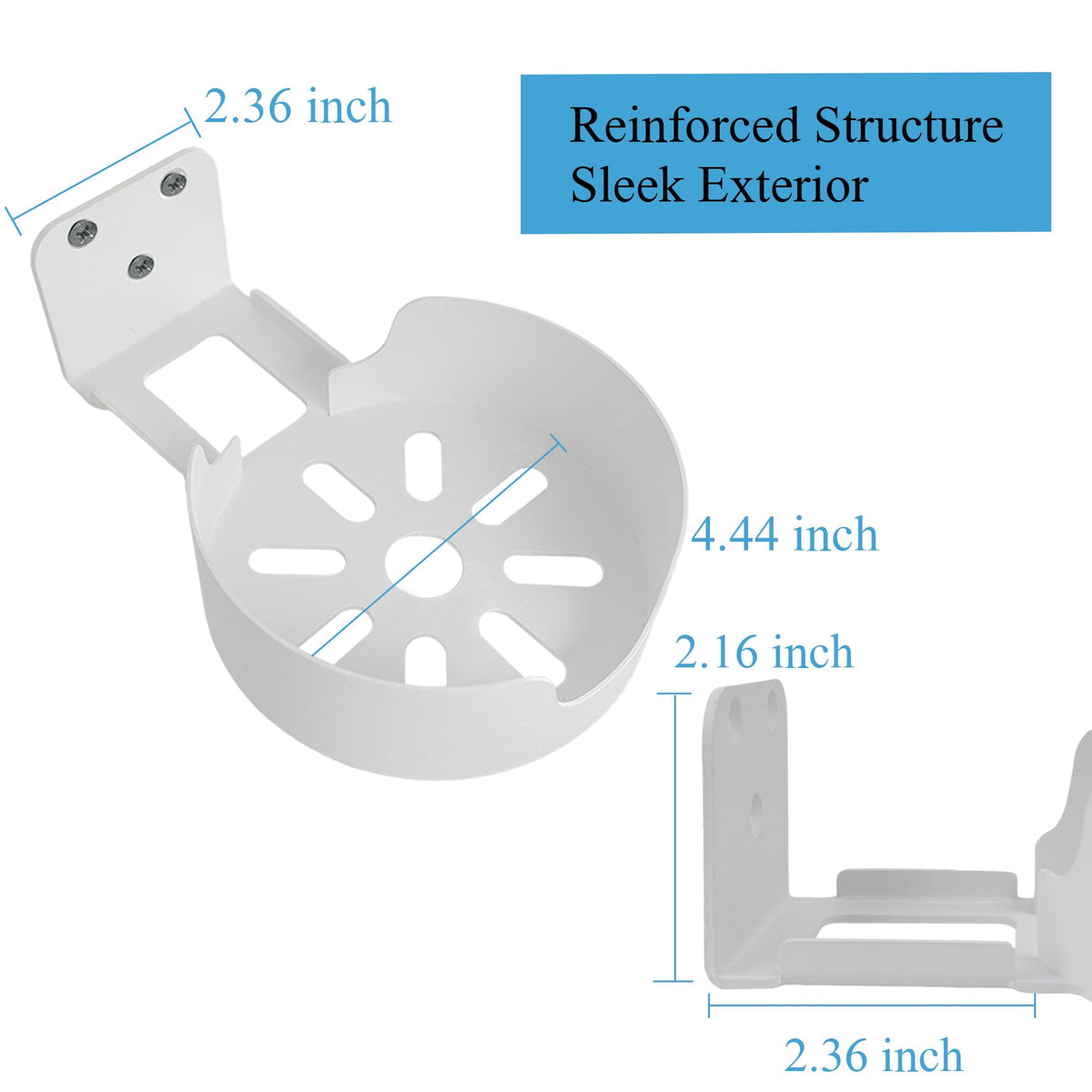 Gaidas heavy-duty metal bracket supporting UniFi Dream Router and Dream Machine