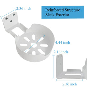 Gaidas heavy-duty metal bracket supporting UniFi Dream Router and Dream Machine