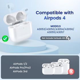 GALAWAY‑US LED indicator on AirPods 4 case showing charge status for convenient monitoring