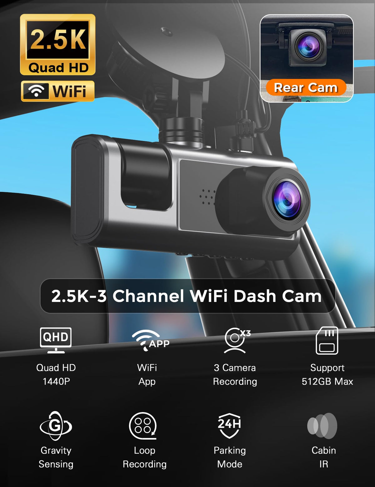 galphi storage card slot and ports illustrating microSD support up to 512GB