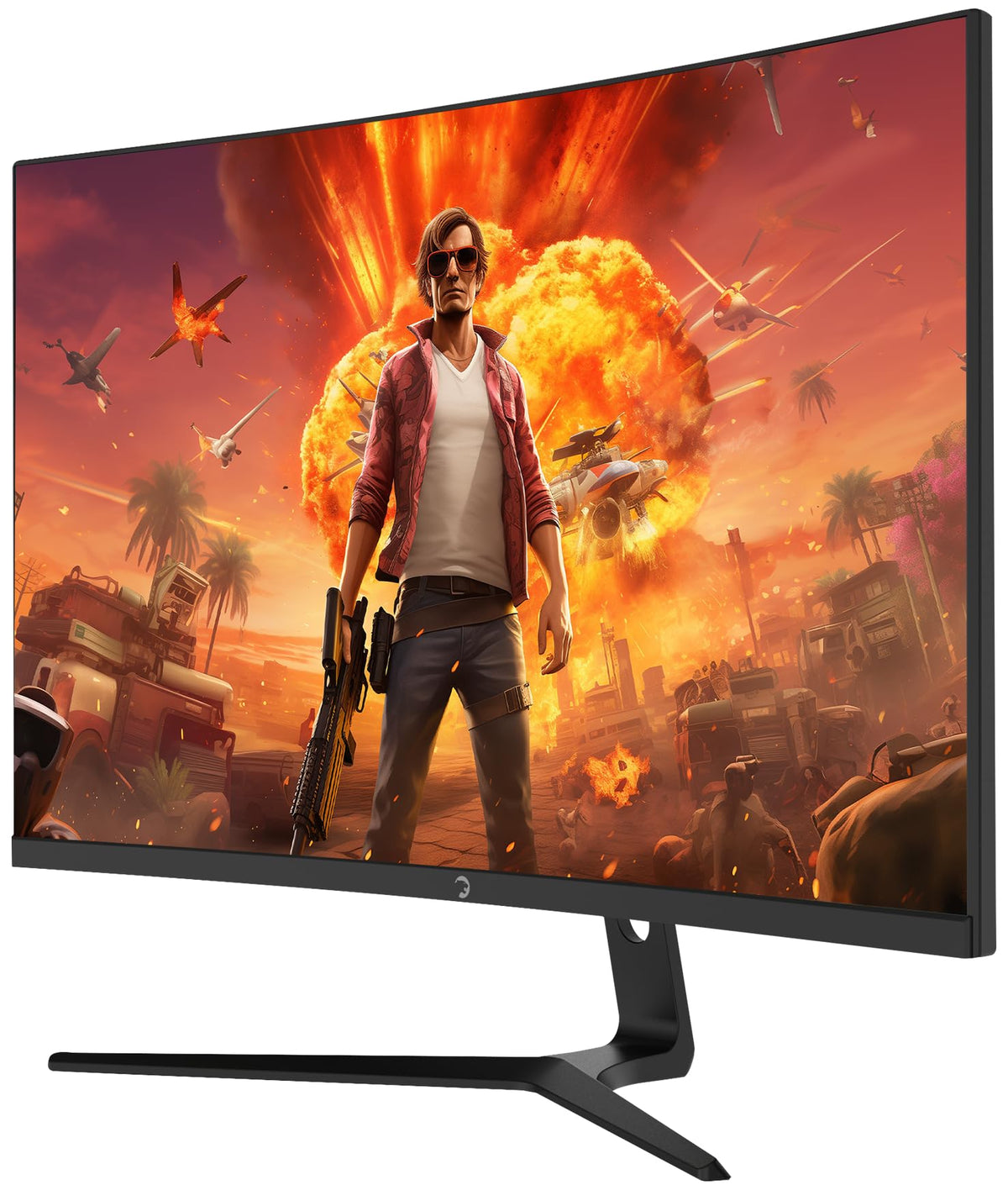 GAMEPOWER F20 with 100Hz refresh rate for smooth action.