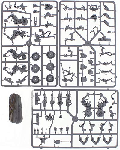 Games Workshop Ork Warbiker group on tabletop demonstrating tactical mobility and visual impact