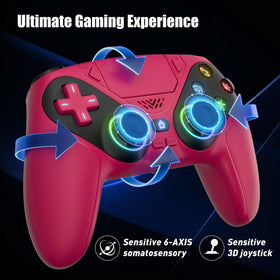 Gamrombo 3.5mm jack detail showing headset compatibility benefit