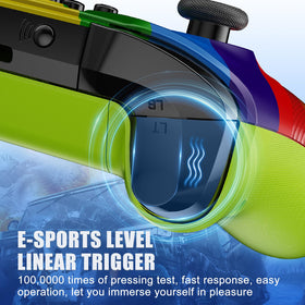 Gamrombo controller textured side grip for improved hold and reduced slip