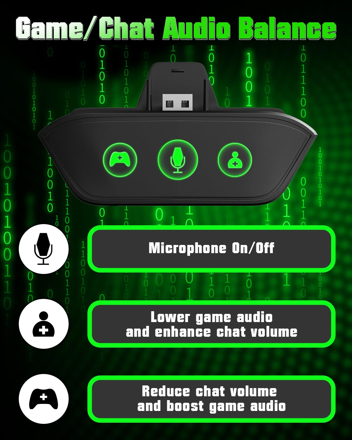 Gamrombo detachable mic closeup highlighting clear voice capture