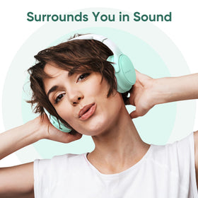Gankoii wireless headphones with 40mm drivers deliver dynamic hi-fi audio.