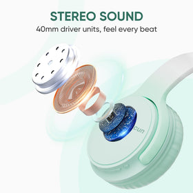 Gankoii wireless headphones Bluetooth 5.3 offer stable connections and easy device switching.
