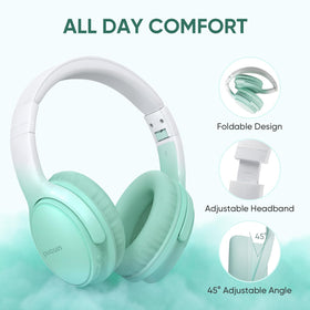 Gankoii wireless headphones ENC for clearer calls on the go.