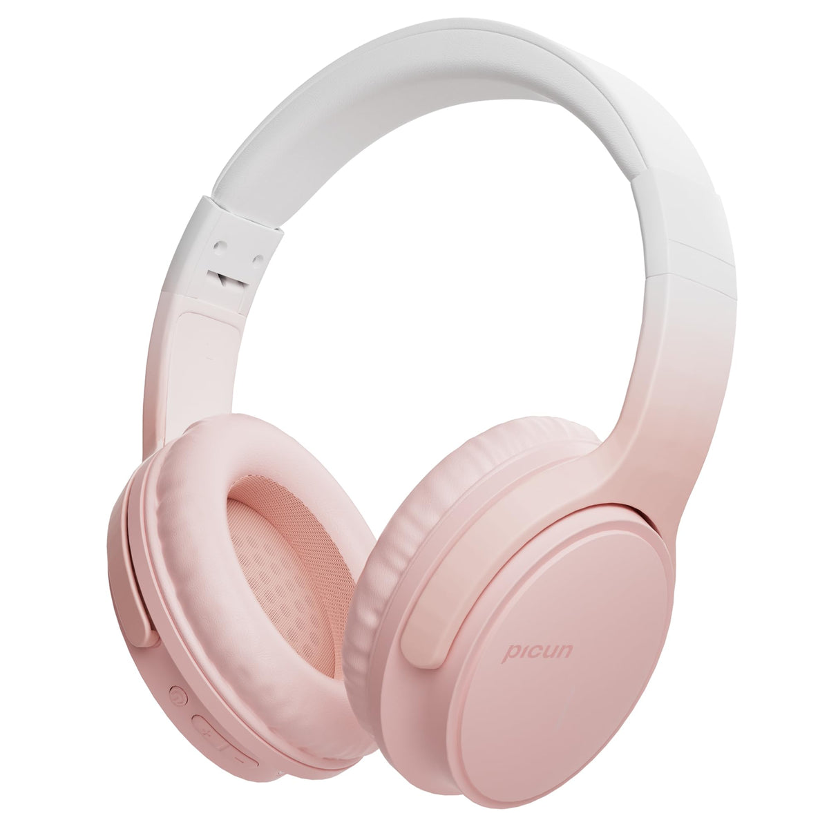 Gankoii Wireless Headphones folded for travel with compact, portable design.
