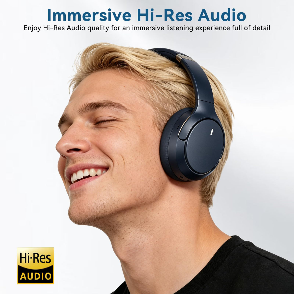 Ganopterygon Hybrid ANC headphones Game mode minimizes latency for gaming and streaming.
