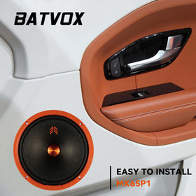 Gaooger MX65P1 in a vehicle interior demonstrating improved midrange sound
