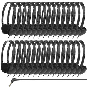Gaosen front packaging showing 30-pack classroom headphones and bulk savings