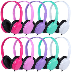 Gaosen GS30 front view showing colorful durable headset, easy classroom distribution