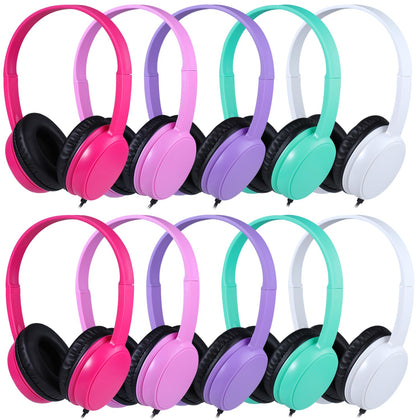 Gaosen GS30 front view showing colorful durable headset, easy classroom distribution