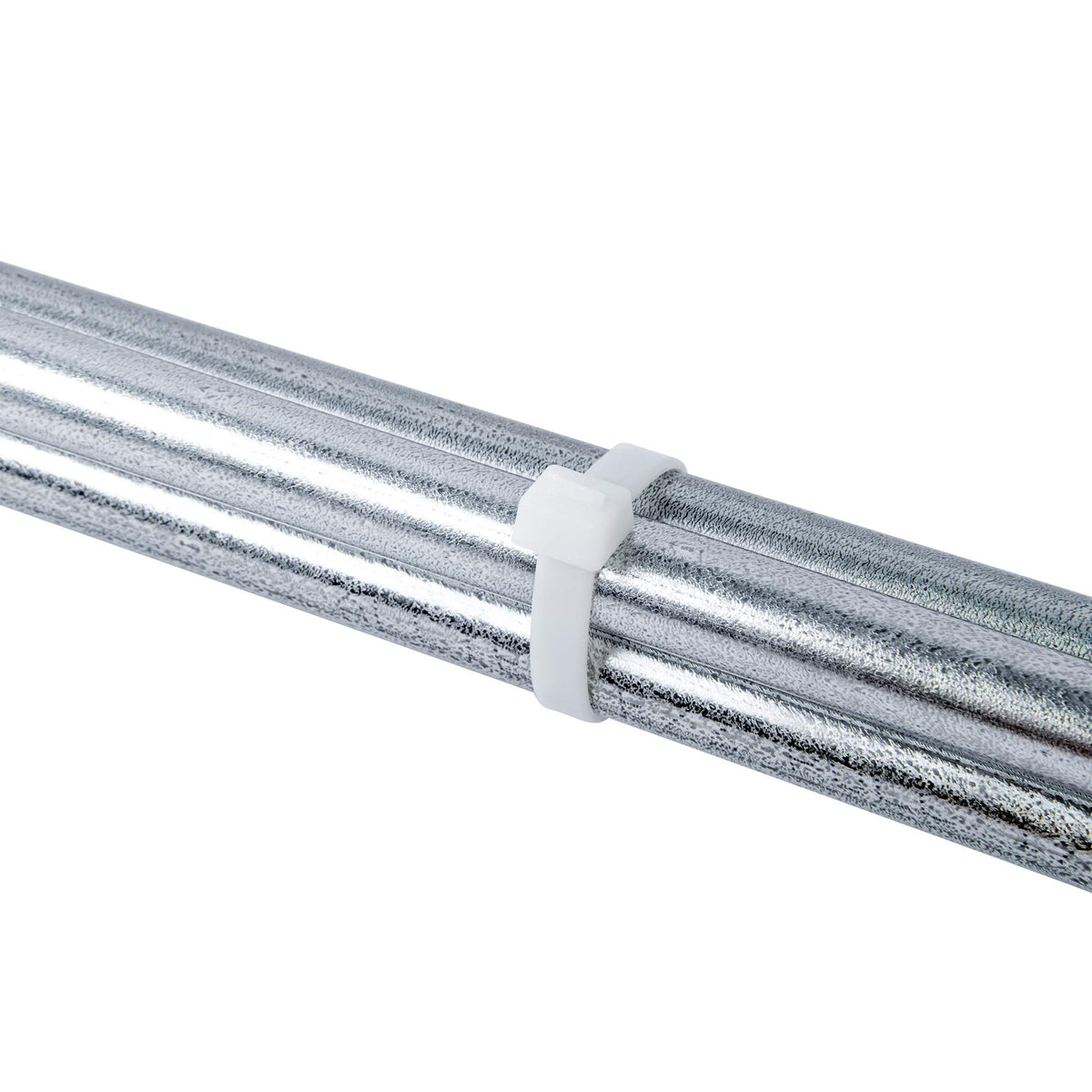 Gardner Bender bundle with wires and hoses using DoubleLock ties for clean, organized spaces.