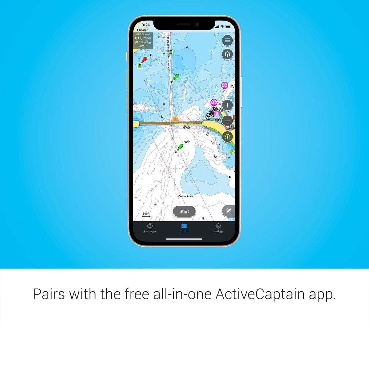 ActiveCaptain OneChart sync and mobile access for updates and planning