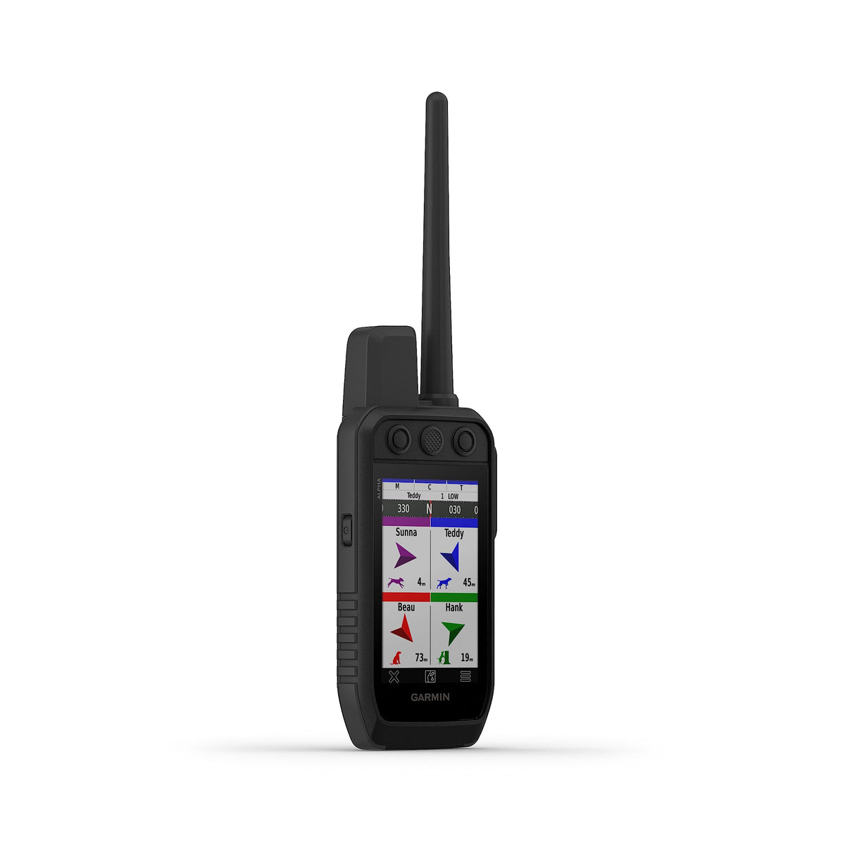 Garmin Alpha 200 Plus tracks up to 20 dogs for organized field management.