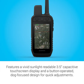 Garmin Alpha 300 bundle maps and compass aid navigation in the field