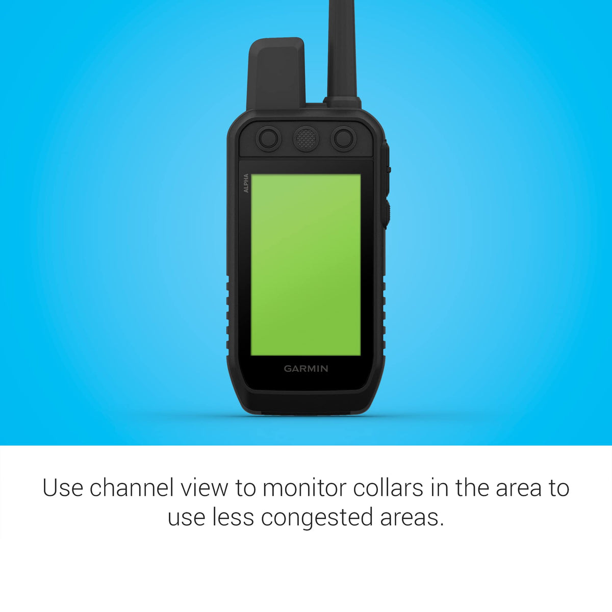 Garmin Alpha 300 bundle training options include stim, tone, and vibration