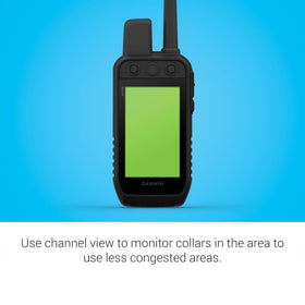 Garmin Alpha 300 bundle training options include stim, tone, and vibration