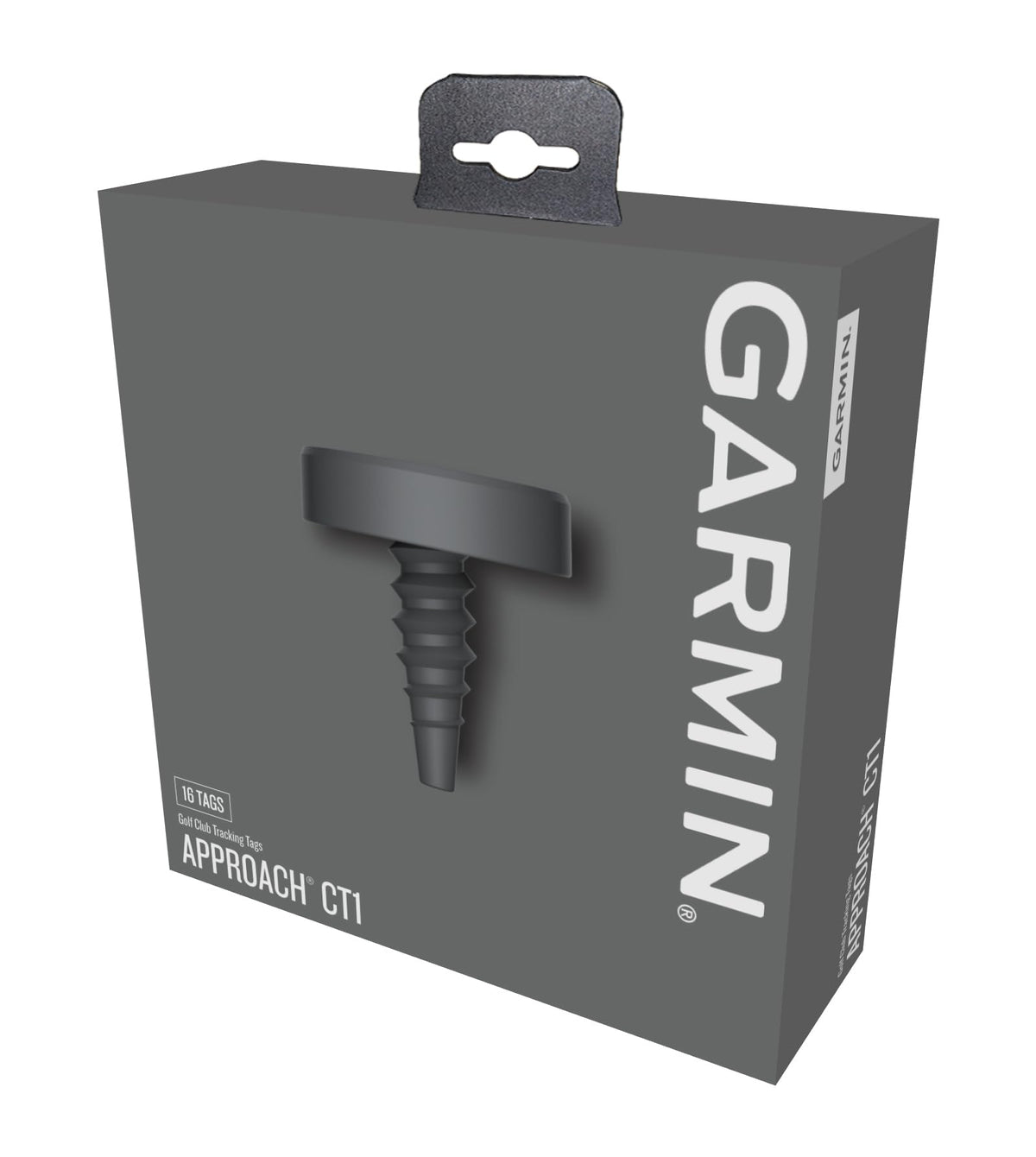 Garmin Approach CT1 clips securely for lightweight, unobtrusive club tracking.