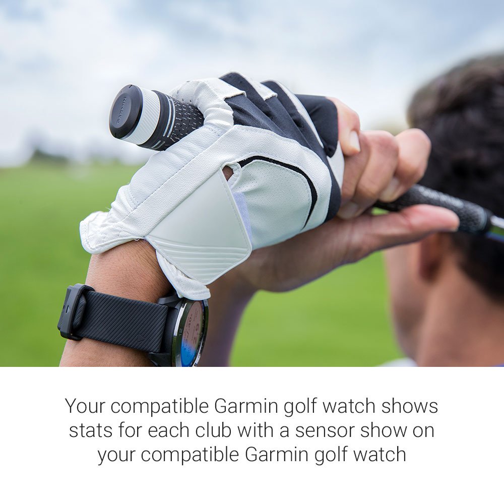 Automatic scorekeeping with Garmin Approach CT10 on-course tracking.