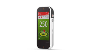 Garmin Approach G80 integrated launch monitor shows swing metrics