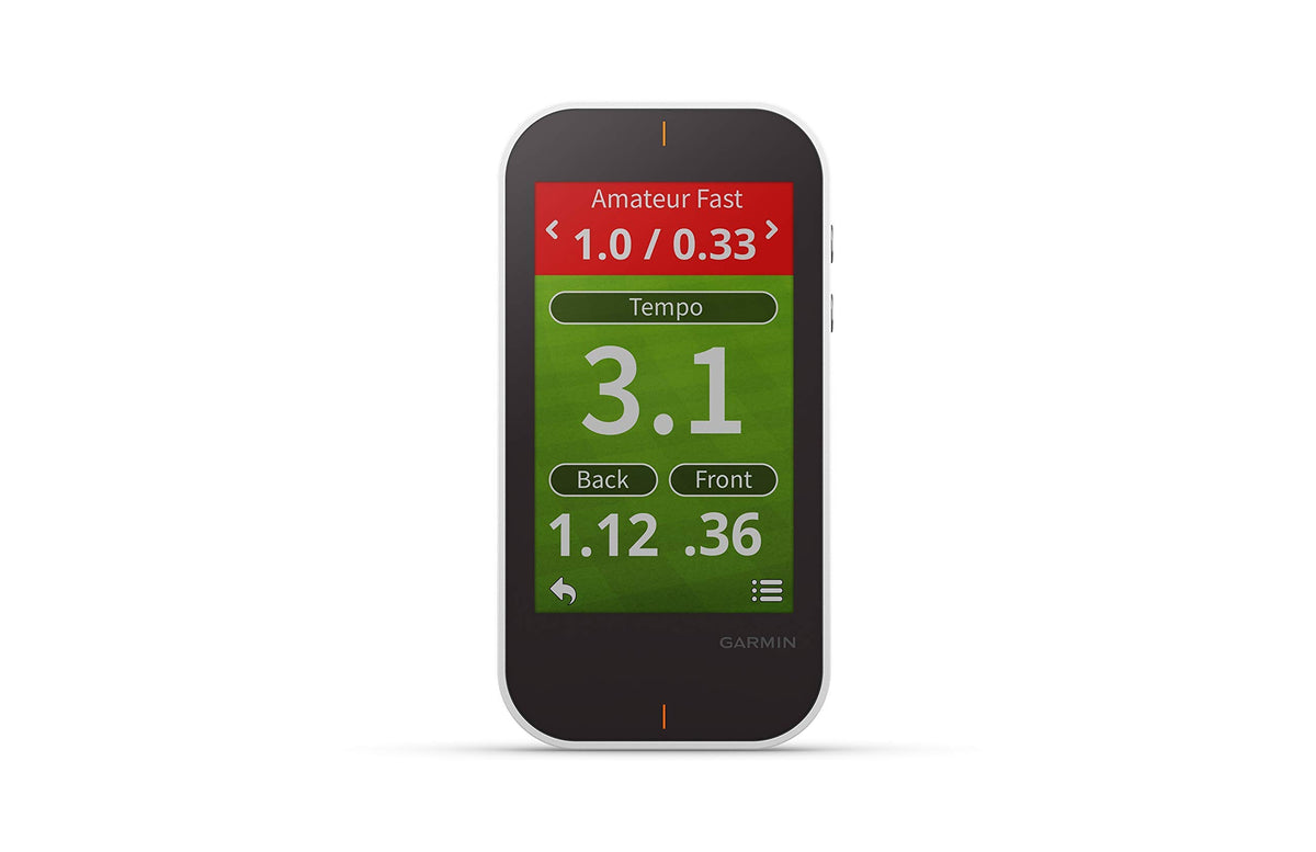 Garmin Approach G80 practice and game modes for skill building