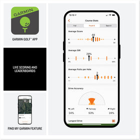 Garmin Approach G82 virtual caddie data supports smarter club selections on the course.