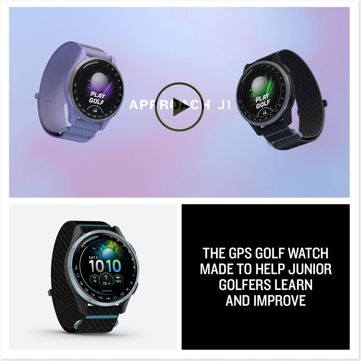 Garmin Approach J1 battery life enables longer practice sessions