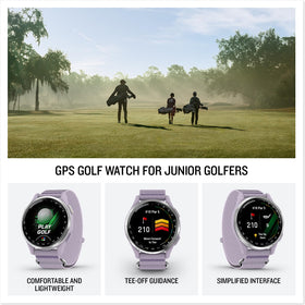 Garmin Approach J1 tee-off guidance helps plan each hole from the fairway.