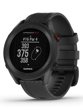 Garmin Approach S12 sunlight-readable display on the wrist for clear course data
