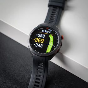 Ceramic bezel on Garmin Approach S70 adds premium style without extra weight